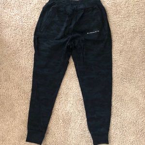 Black Camo Alphalete Joggers
